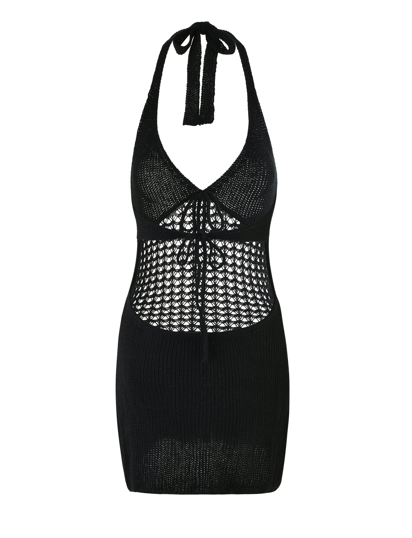 DELTA MINI DRESS - BLACK