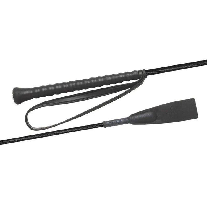 Fleck whip, woven nylon cover, rubber handle, wrist loop 02700 Fleck
