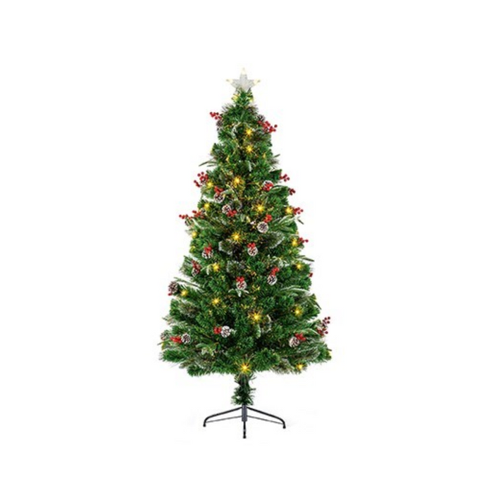Premier New Jersey Fibre Optic Christmas Tree (4 sizes)