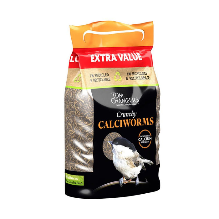 Tom Chambers Crunchy Calciworms 500mg