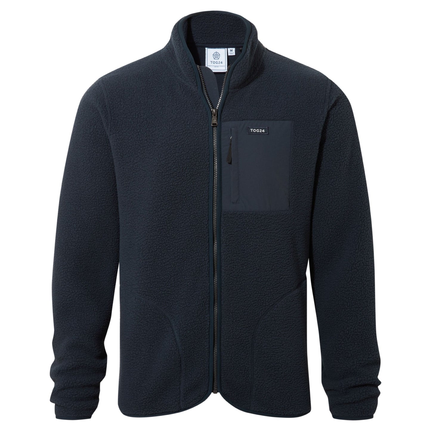 Cameron Mens Sherpa Fleece - Dark Indigo