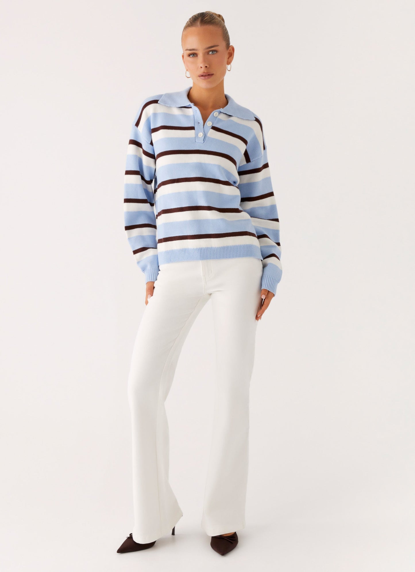 Aldo Bootleg Jeans - White
