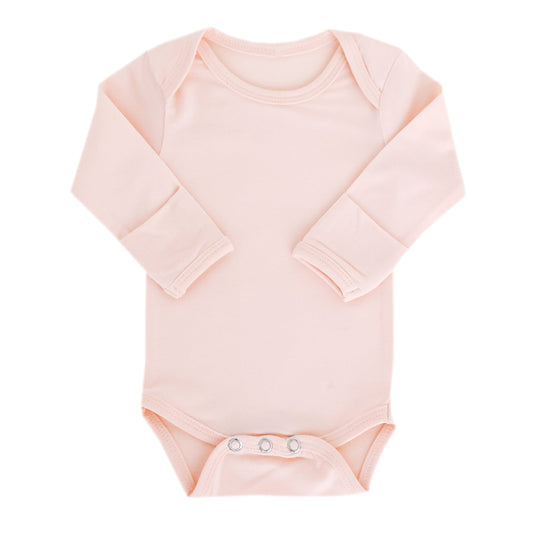 Long Sleeve Bodysuit - Blush