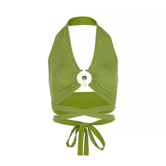Coconut Girl Halter Top