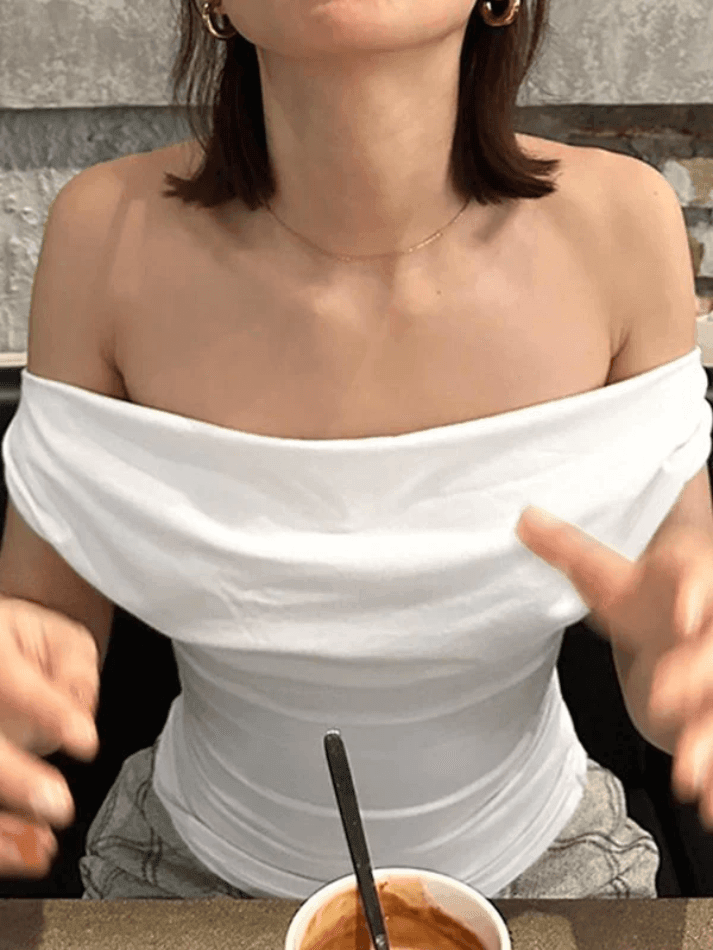 Cowl Neck Backless Tank Top