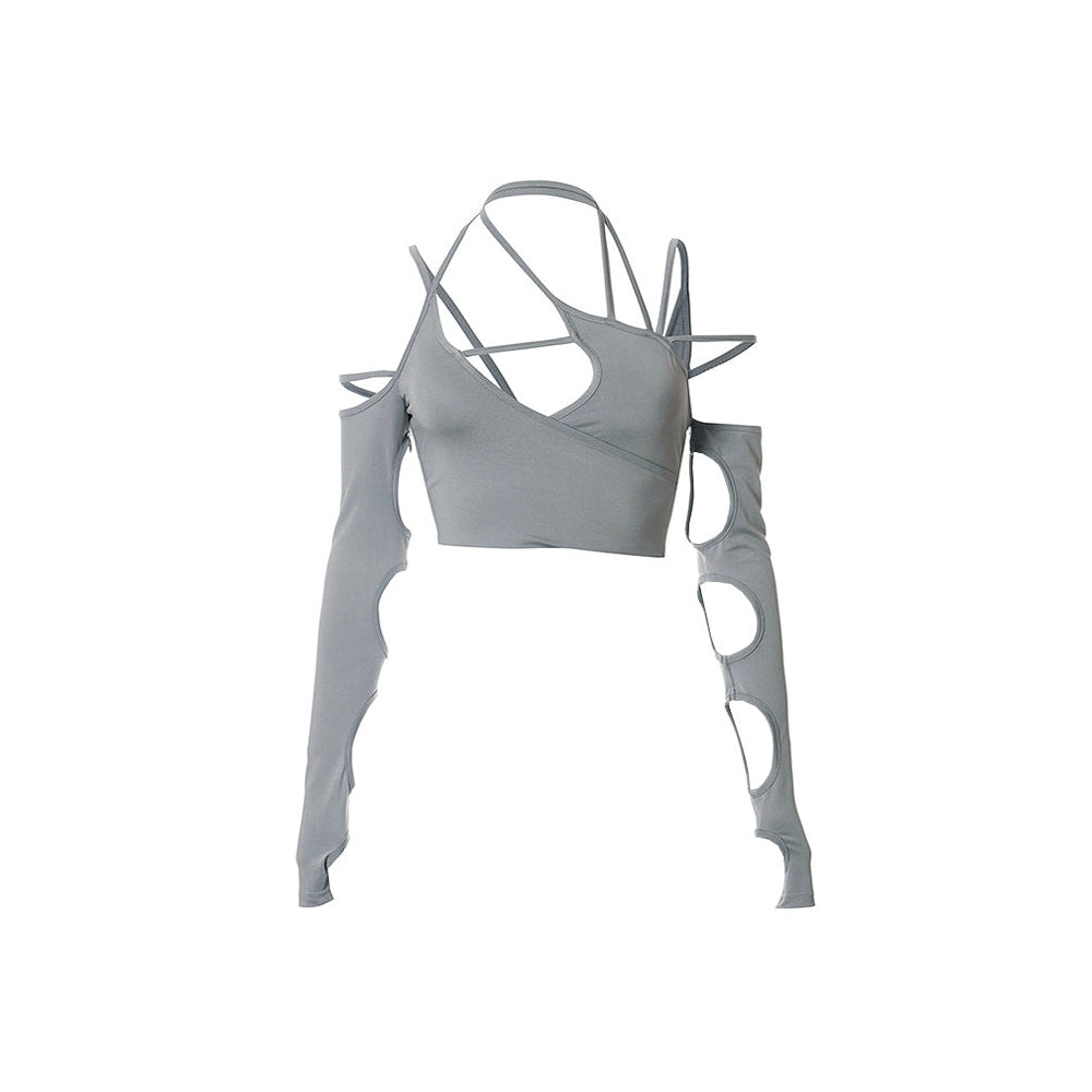 E-girl Aesthetic Cut Out Top