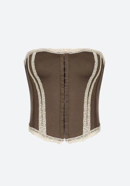 Fairy Grunge Lace Corset Top