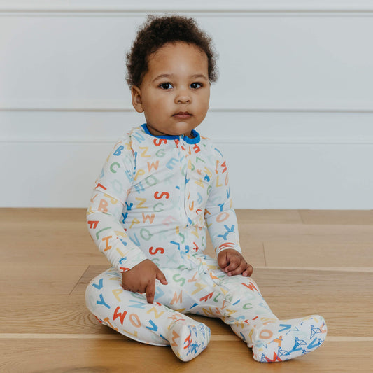Zip-Up Footie Pajama - Webster