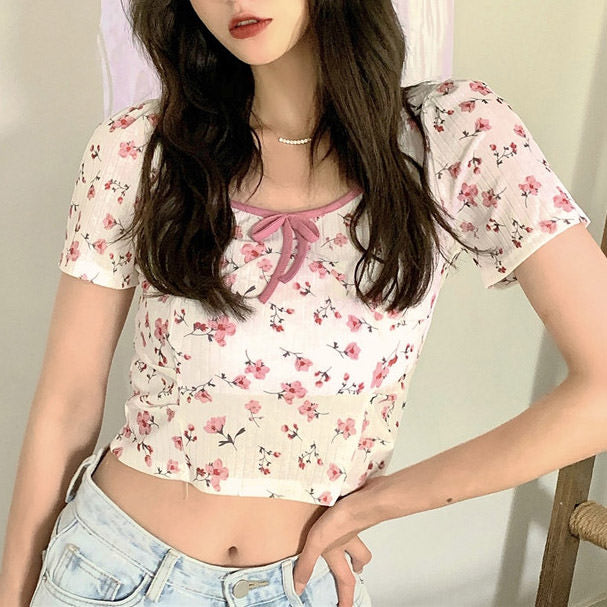 Garden Party Ribbed Top
