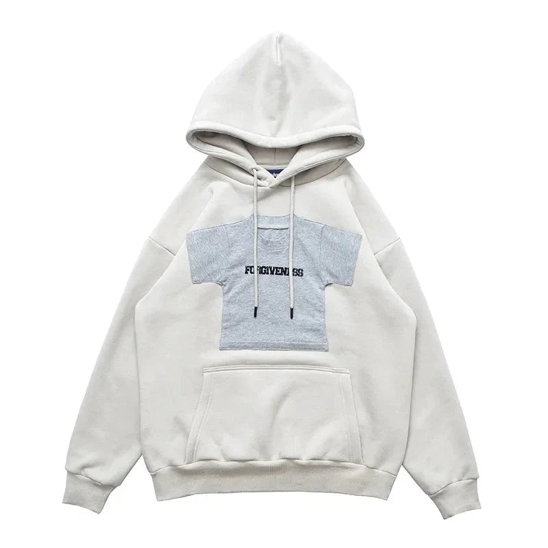 Hoodie Mini Tee Patch in Fleece