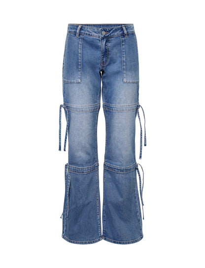 BAINES PANT - BLUE : LIGHT WASH