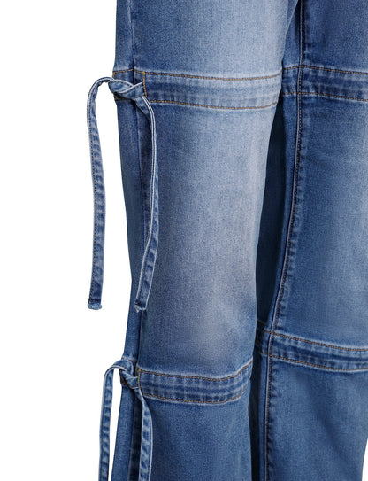 BAINES PANT - BLUE : LIGHT WASH
