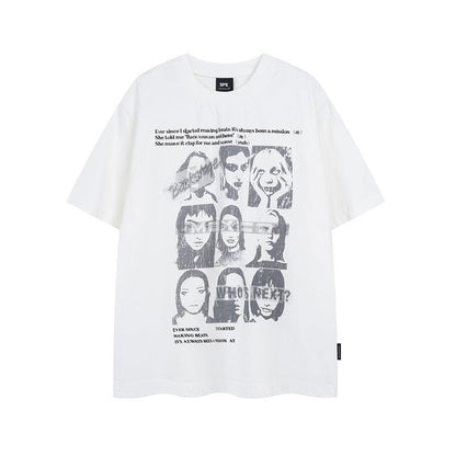 Creative Rock Short-Sleeved T-Shirt