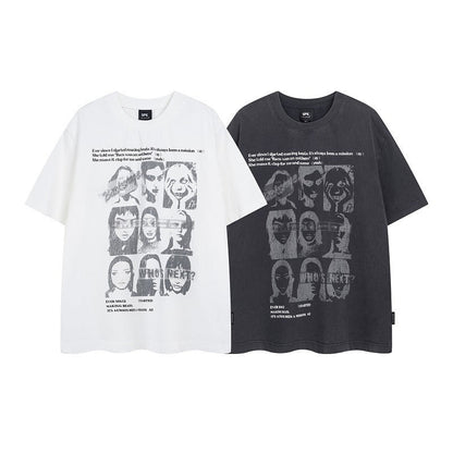 Creative Rock Short-Sleeved T-Shirt