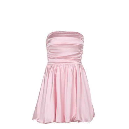 off-Shoulder Tube Top A Swing Mini