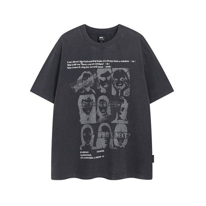 Creative Rock Short-Sleeved T-Shirt