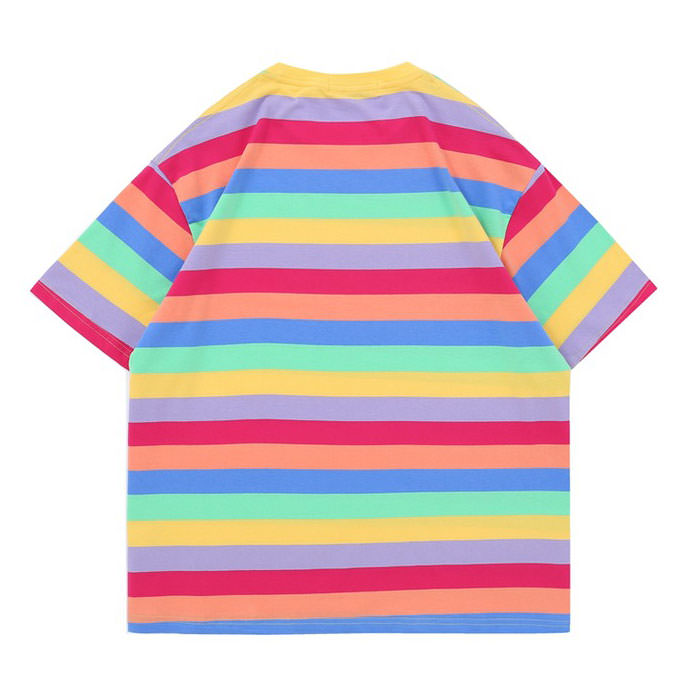 Pastel Oversized Stripe T-Shirt