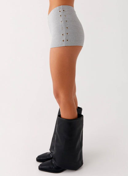 Roxy Mini Shorts - Grey