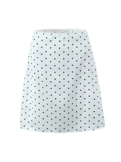 Lace-Up Sleeveless Top Bow Mini Skirt Outfits