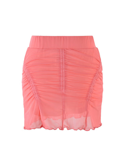 ESME SKORT - PINK : CORAL PINK : PEACH