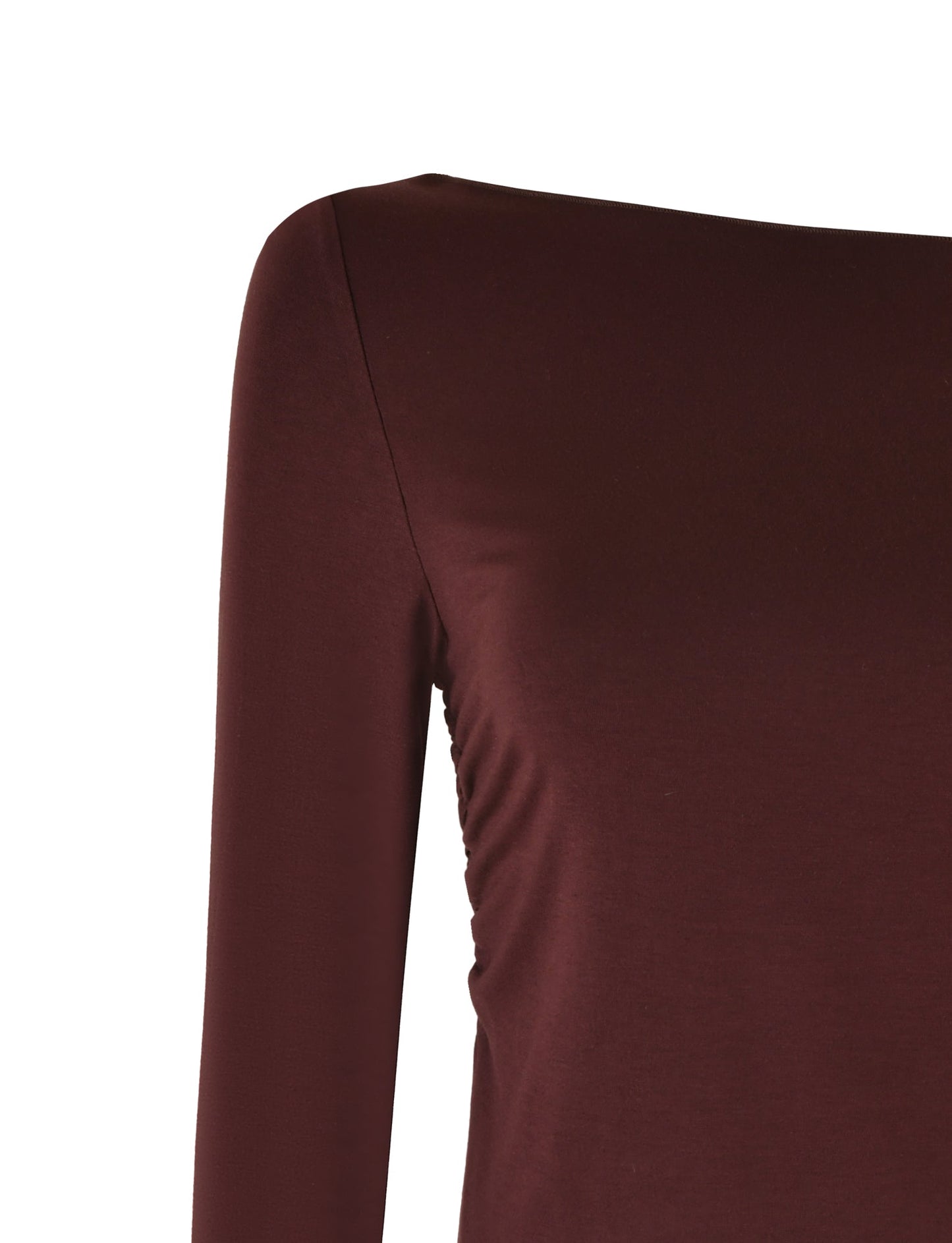 BIANKA TOP - BROWN : CHOCOLATE