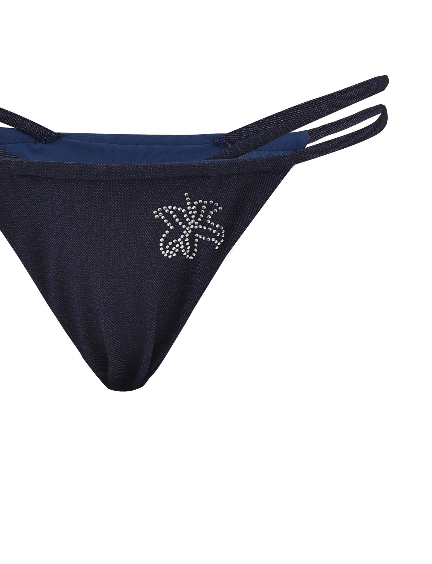 CALISTA BIKINI BOTTOM - BLUE : DARK DENIM