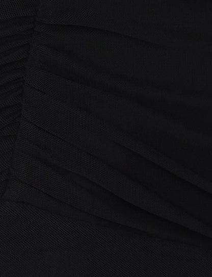 HALIMA MINI DRESS - BLACK