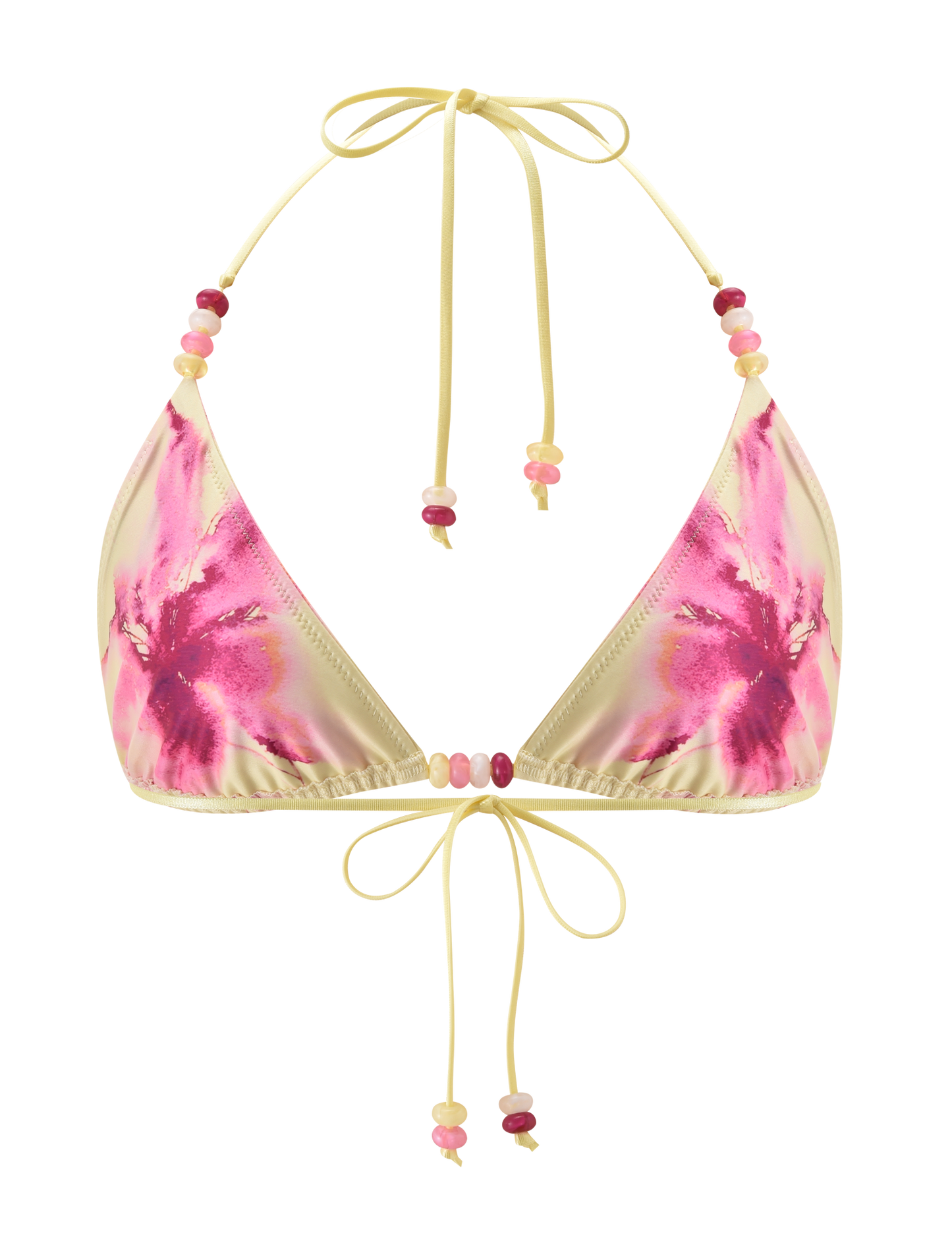 FINLEA BIKINI TOP - WATERCOLOUR FLORAL