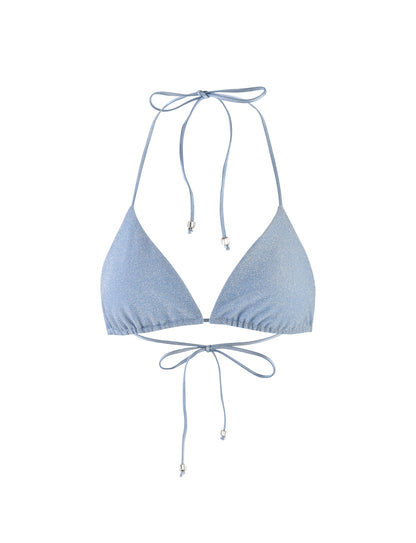 AVE BIKINI TOP - BLUE SPARKLE