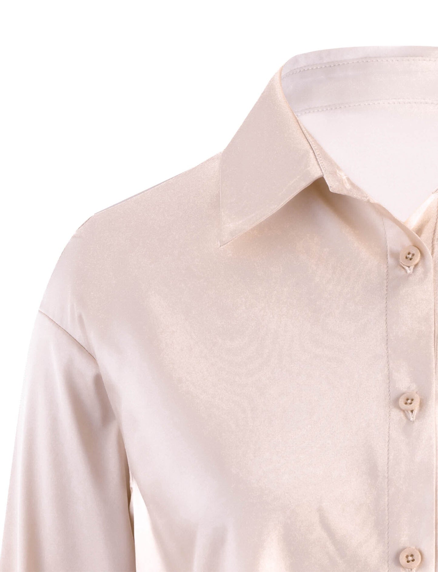 ALINA SHIRT - WHITE : IVORY