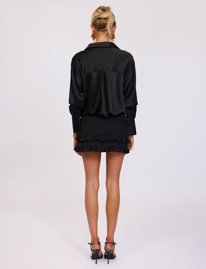 ALINA SHIRT - BLACK