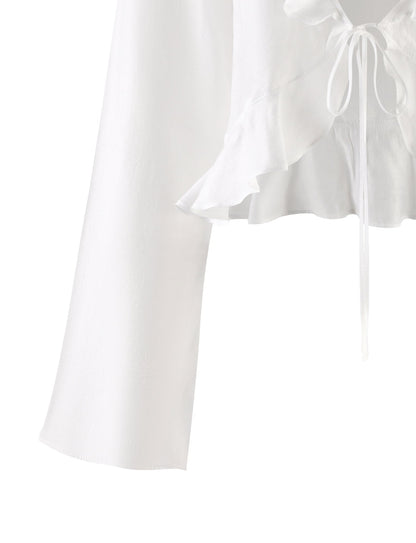 CORVIN TOP - WHITE