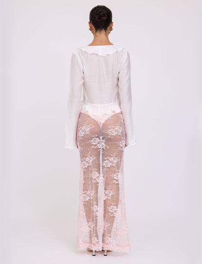 CORVIN TOP - WHITE