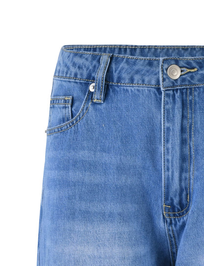 AVEREE JEAN - BLUE : MID WASH