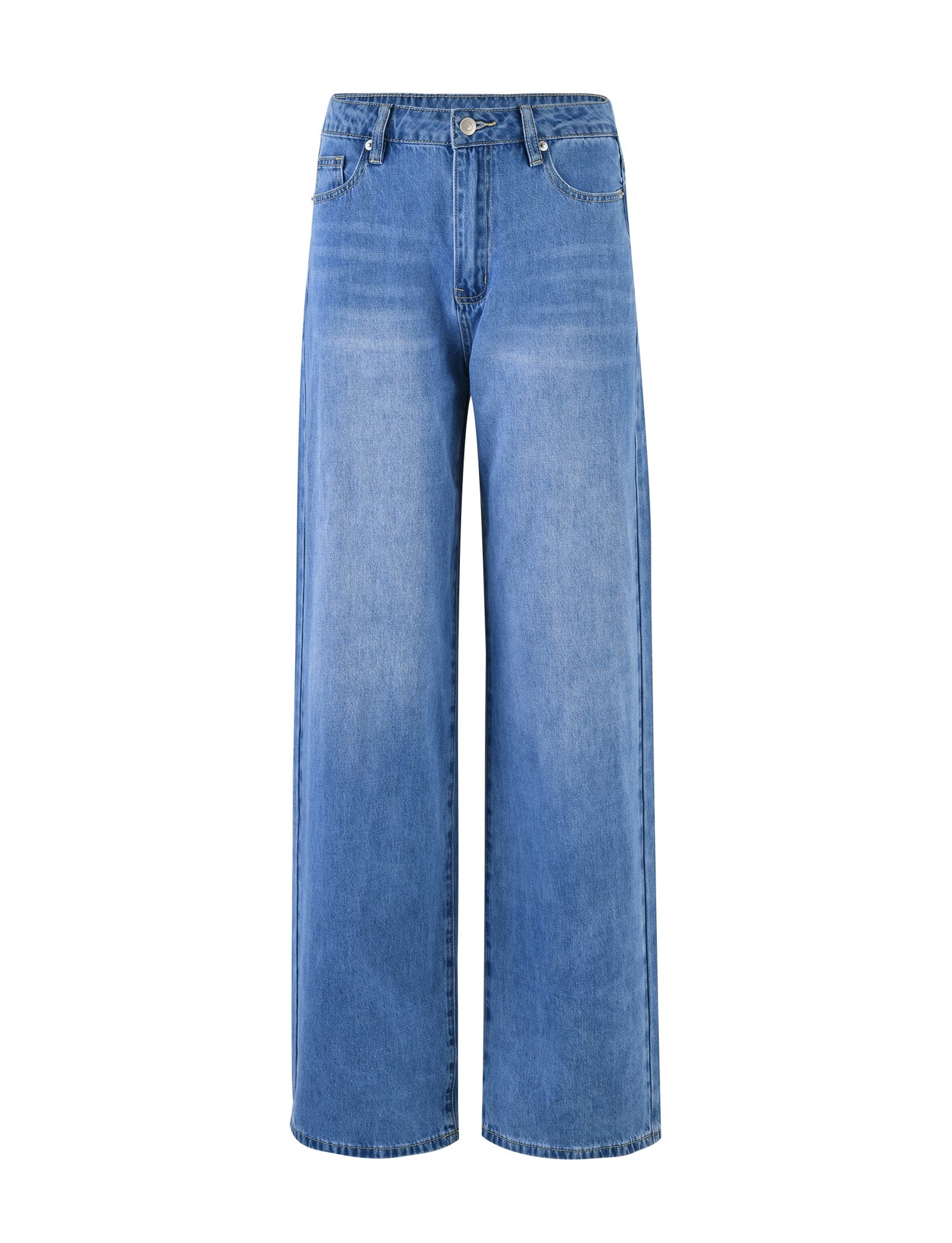 AVEREE JEAN - BLUE : MID WASH