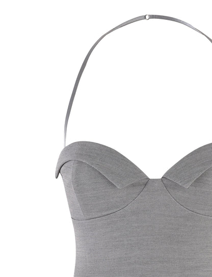 DANICA DRESS - GREY