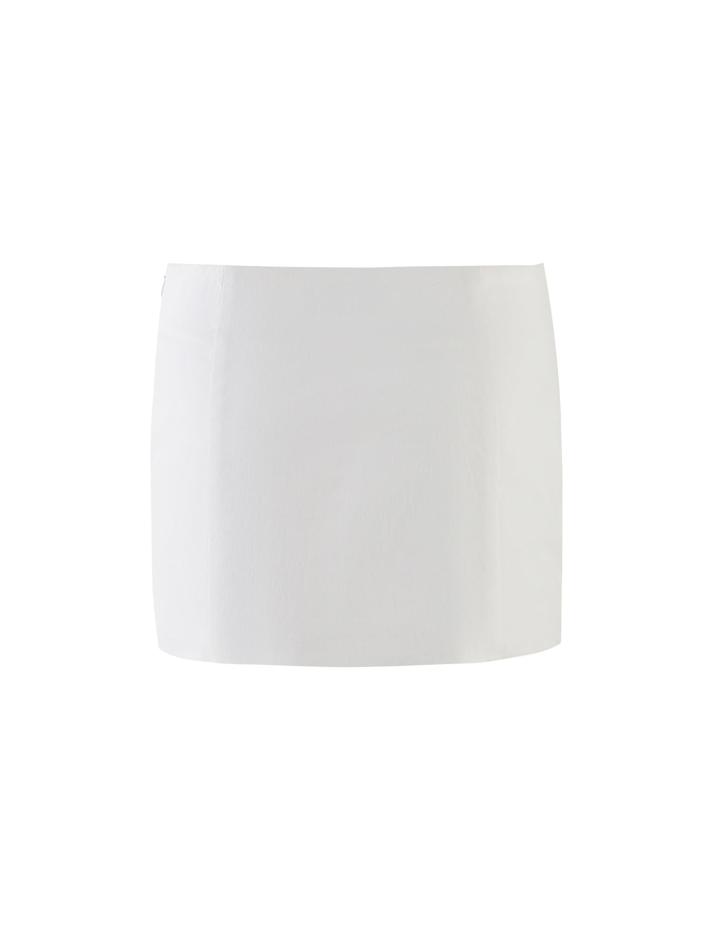 HALSEY SKIRT - WHITE : CREAM