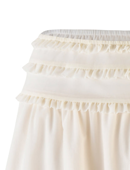 GINNY SKIRT - WHITE