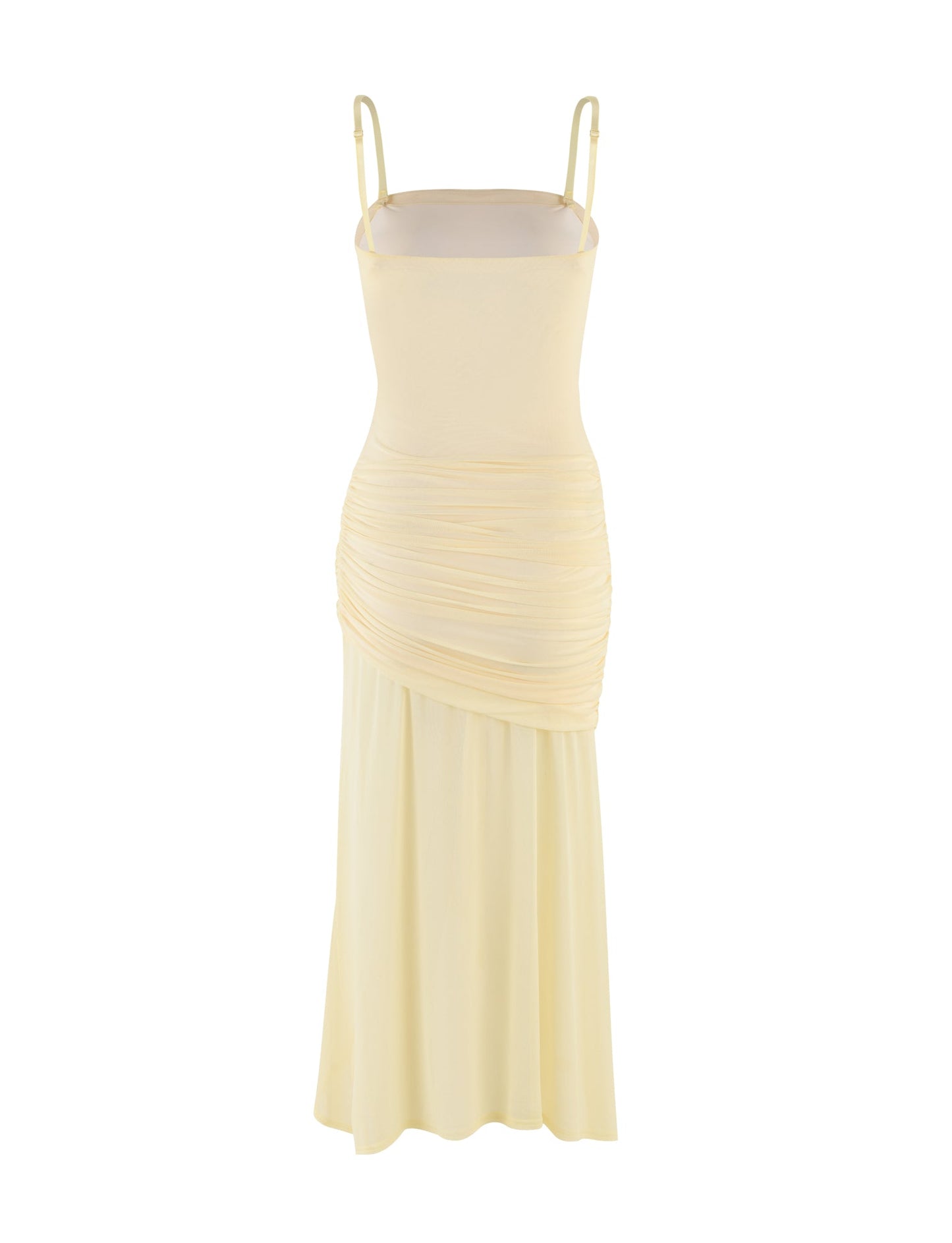COVE MIDI DRESS - YELLOW : BUTTER