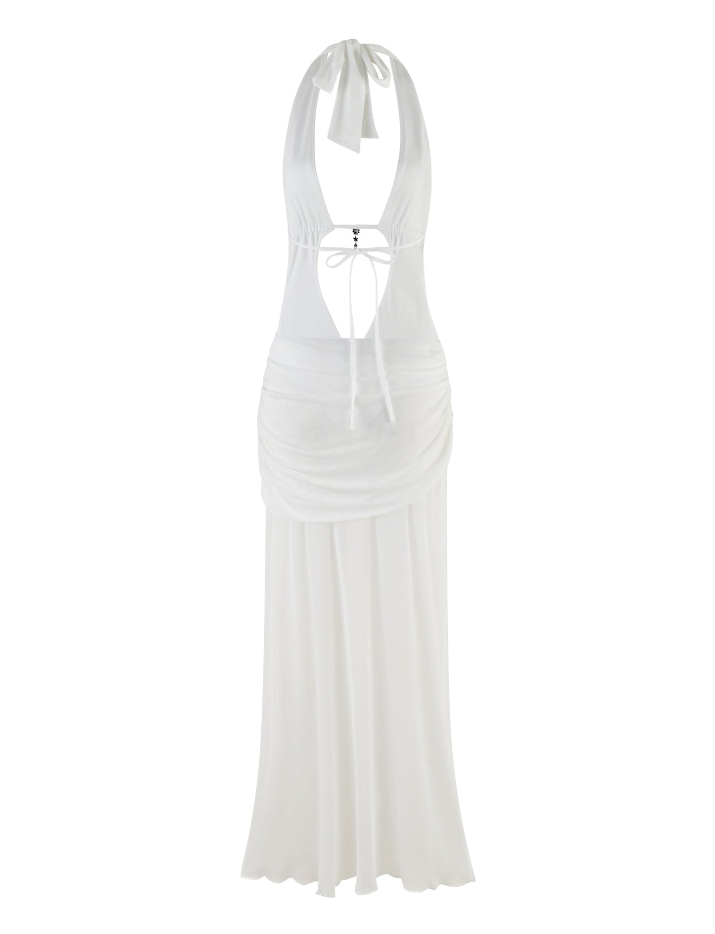 ESHA MAXI DRESS - WHITE