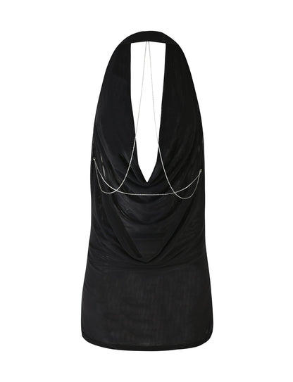 SONORA MINI DRESS - BLACK