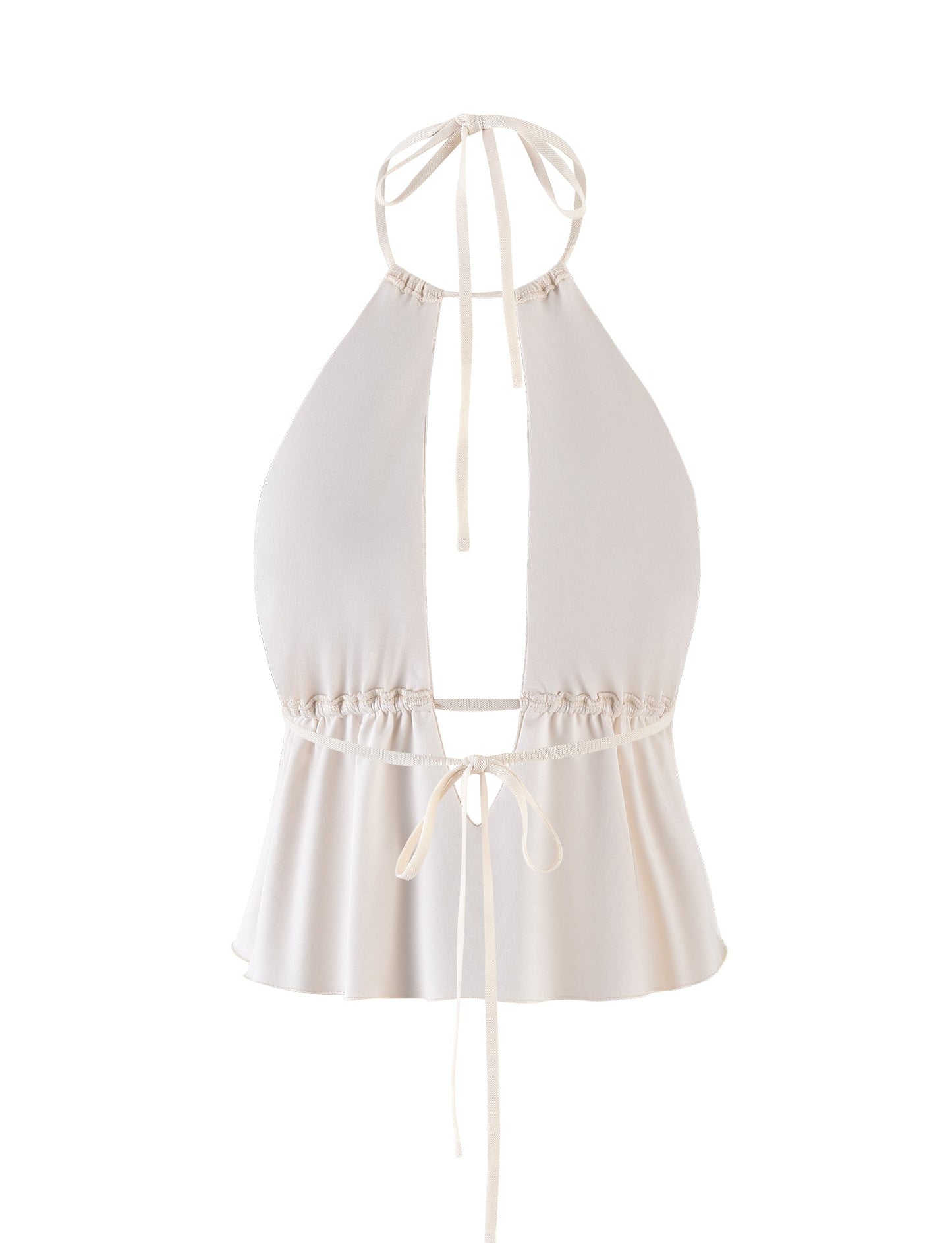 BIRDEE TOP - WHITE : CREAM