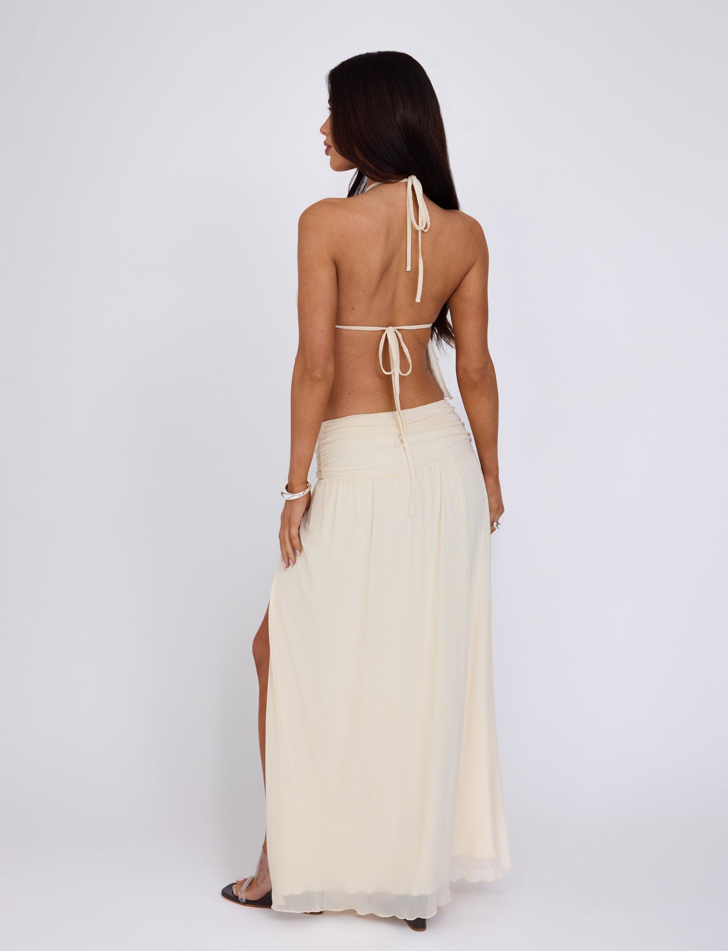 BIRDEE SKIRT - WHITE : CREAM