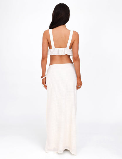 ALDRIDGE SKIRT - WHITE