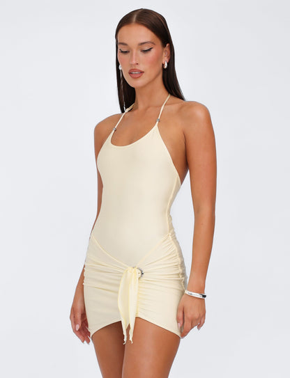 ELYSIA DRESS - YELLOW : BUTTER