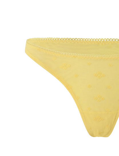 BIM LACE SET - YELLOW : LACE
