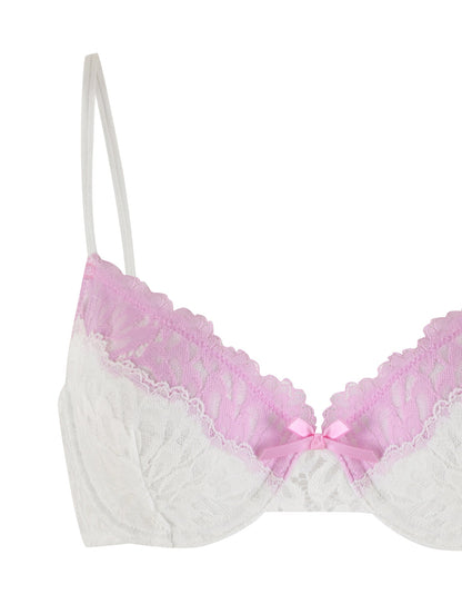 DEVYN SET - MULTI : WHITE/ PINK