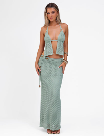 COLLINA SKIRT - GREEN