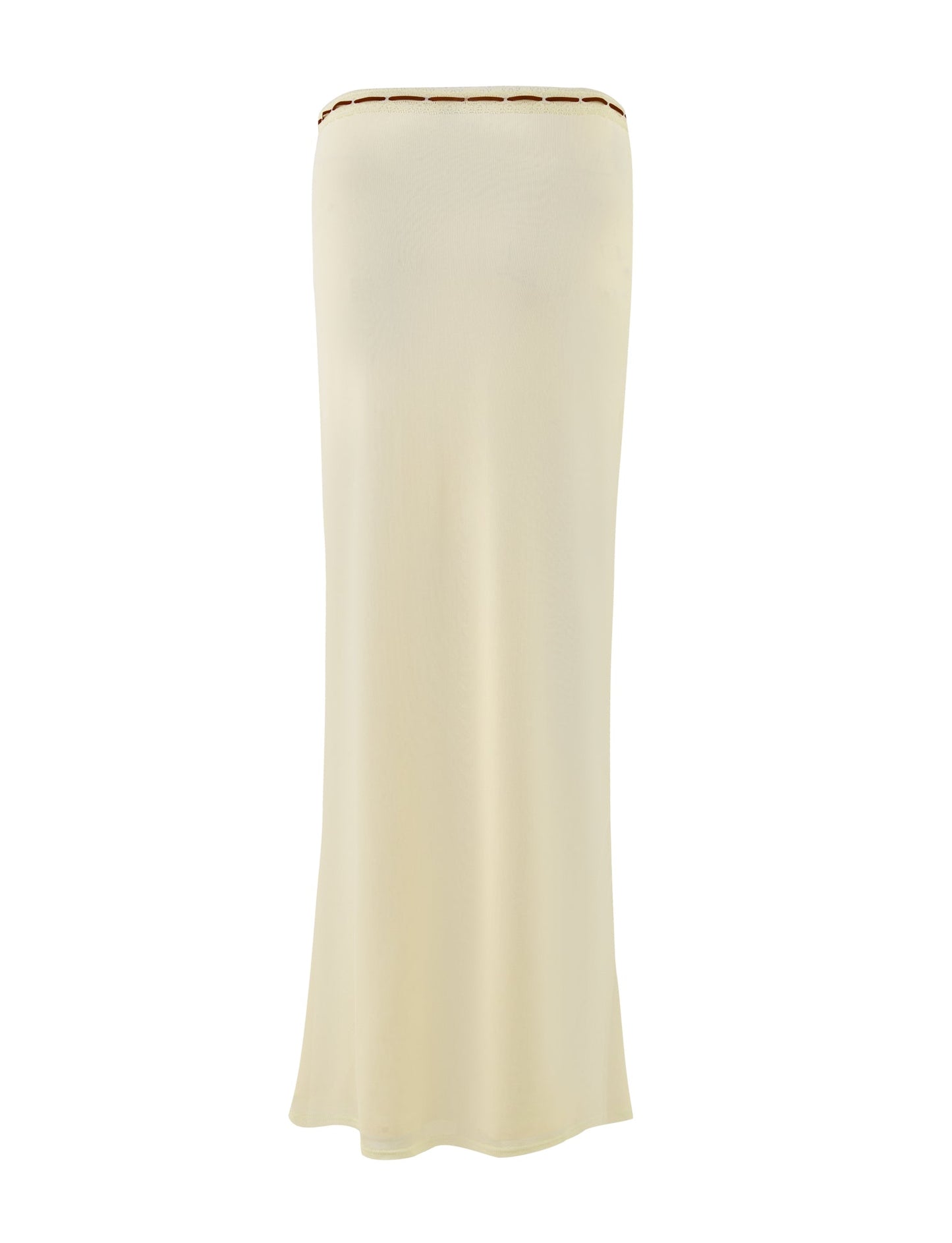 FENNEL SKIRT - YELLOW : PALE YELLOW