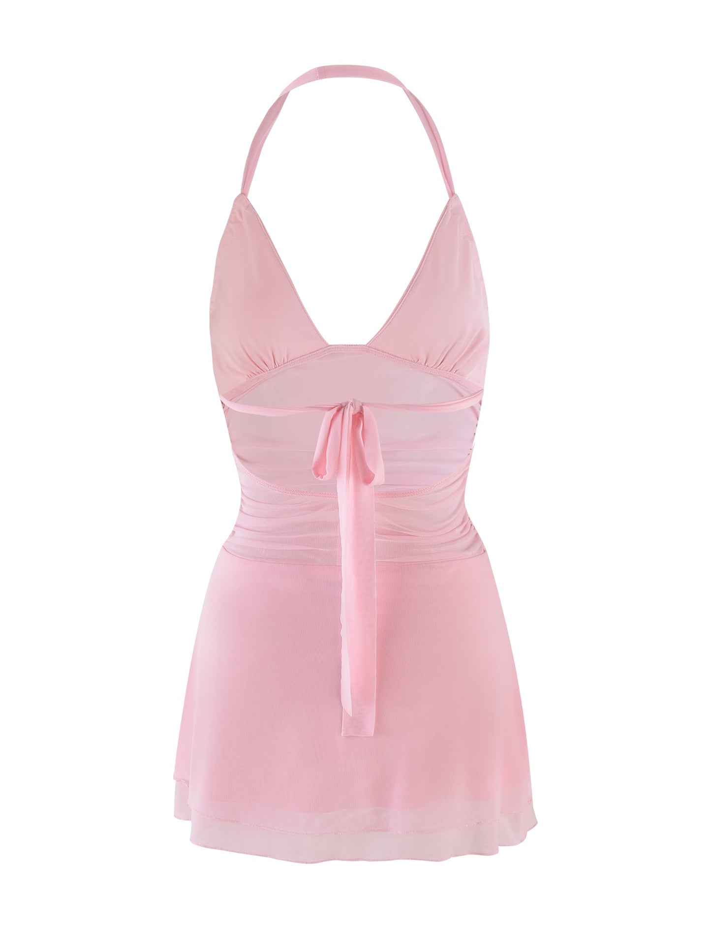 CARMELA DRESS - PINK : BABY PINK